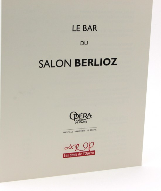 OPÉRA DE PARIS Salon Berlioz